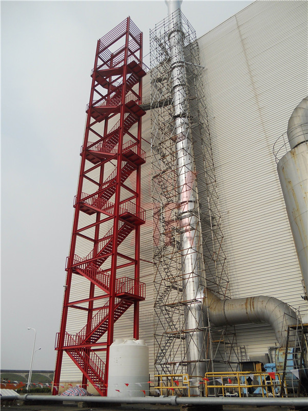 中船三井烟囱维护